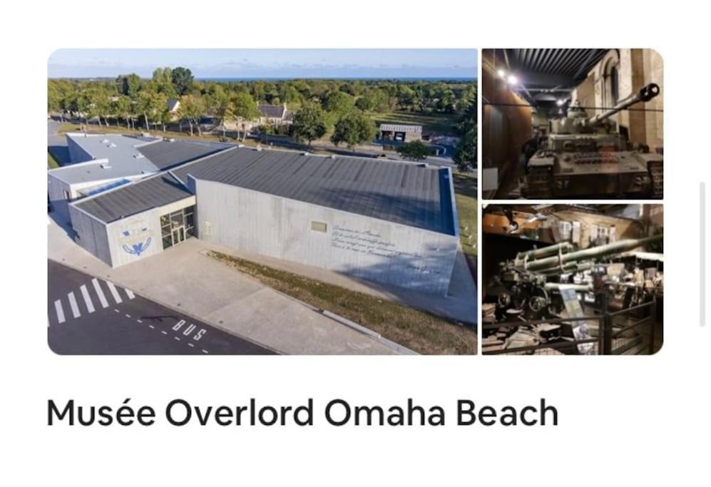 Au Coeur D'Omaha Beach- Colleville-Sur-Mer- Gite 2 Eksteriør bilde