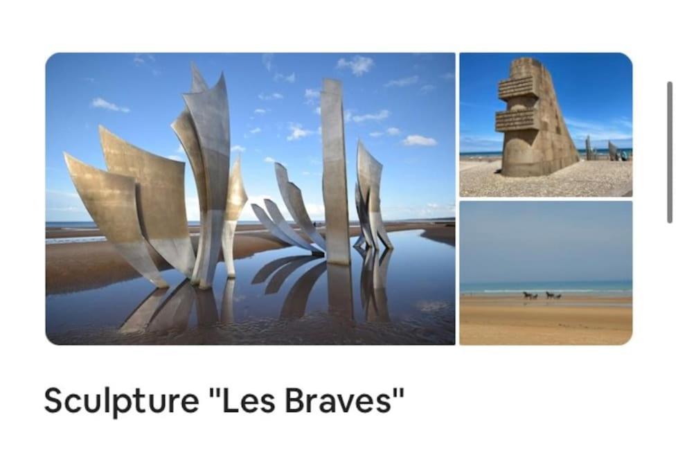 Au Coeur D'Omaha Beach- Colleville-Sur-Mer- Gite 2 Eksteriør bilde