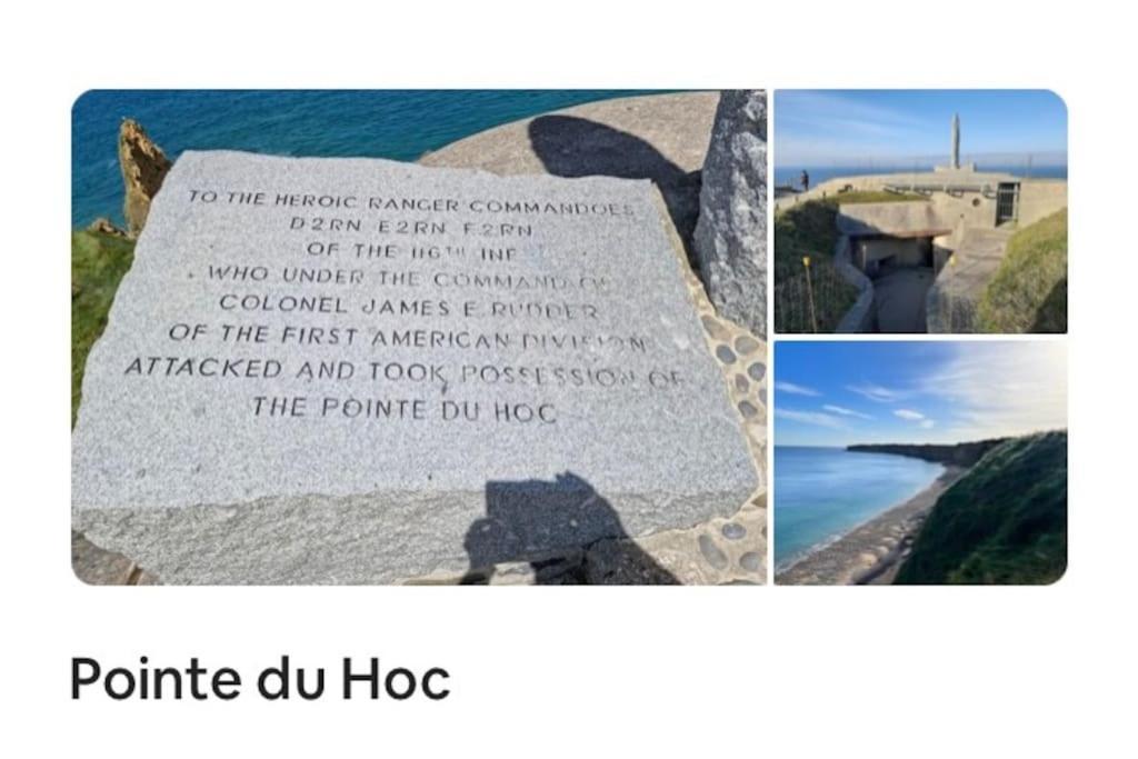 Au Coeur D'Omaha Beach- Colleville-Sur-Mer- Gite 2 Eksteriør bilde